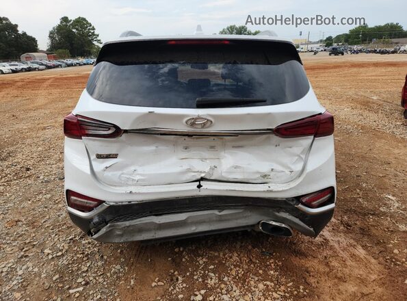 5NMS33ADXLH144985 2020 HYUNDAI SANTA White Rear view