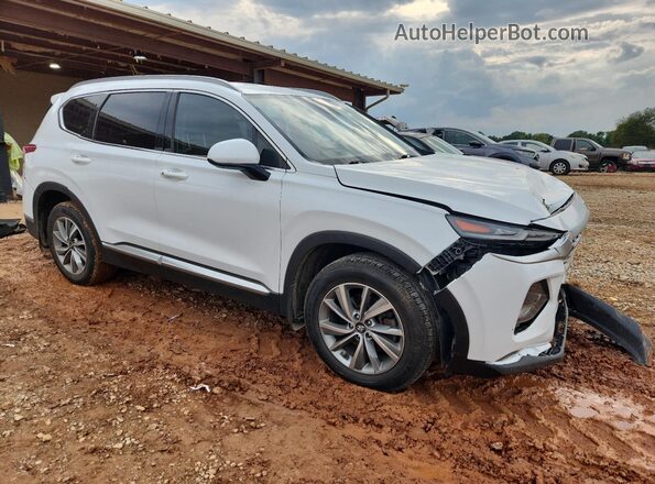 5NMS33ADXLH144985 2020 HYUNDAI SANTA White Front right