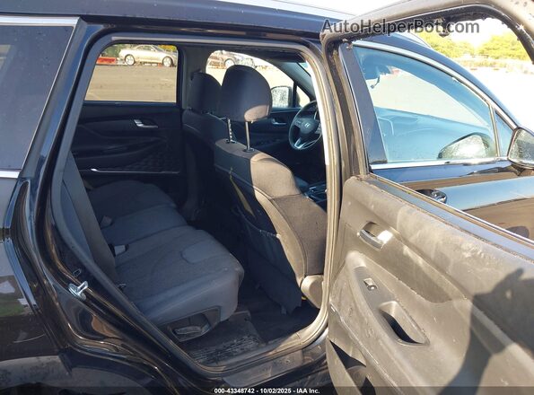 5NMS33ADXLH160023 2020 HYUNDAI SANTA FE Black VIN კოდის სტიკერის ხედი
