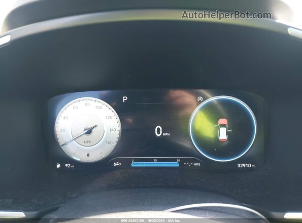 5NMS34AJ6NH405656 2022 HYUNDAI SANTA FE Black Vista de los asientos traseros