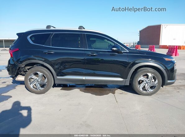 5NMS34AJ6NH405656 2022 HYUNDAI SANTA FE Black Vista interior trasera