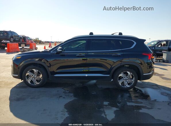5NMS34AJ6NH405656 2022 HYUNDAI SANTA FE Black Vista interior de 360 grados