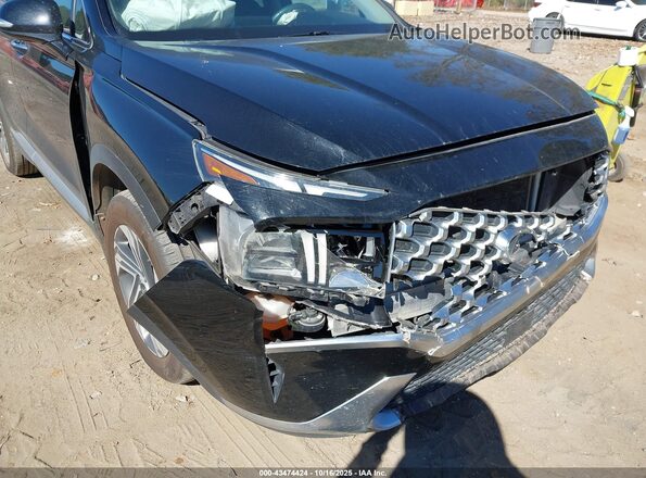 5NMS34AJ9NH406140 2022 HYUNDAI SANTA FE Black წინა ხედი