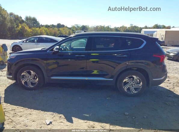 5NMS34AJ9NH406140 2022 HYUNDAI SANTA FE Black სალონის 360-გრადუსიანი ხედი