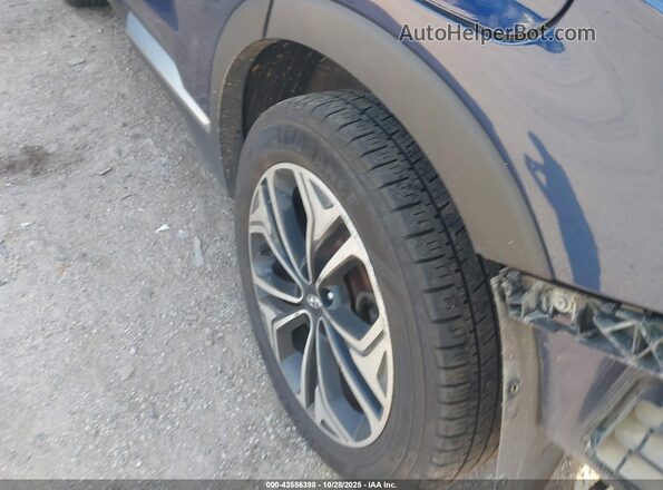 5NMS3CAA9LH301685 2020 HYUNDAI SANTA FE Blue Widok zestawu wskaźników