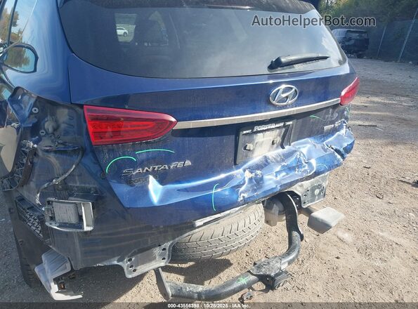 5NMS3CAA9LH301685 2020 HYUNDAI SANTA FE Blue Widok z przodu