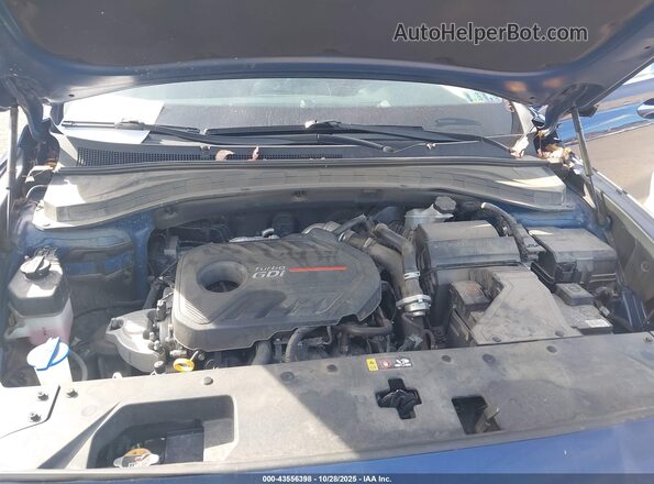 5NMS3CAA9LH301685 2020 HYUNDAI SANTA FE Blue Widok z tyłu