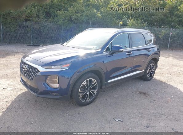 5NMS3CAA9LH301685 2020 HYUNDAI SANTA FE Blue Przód lewy