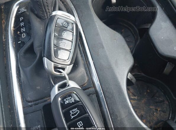 5NMS3CAA9LH301685 2020 HYUNDAI SANTA FE Blue Widok deski rozdzielczej