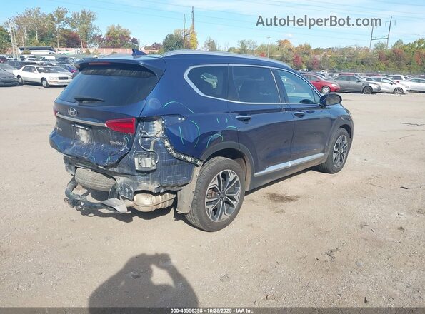 5NMS3CAA9LH301685 2020 HYUNDAI SANTA FE Blue Tył prawy