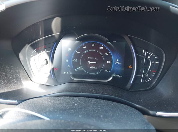 5NMS3CAD0LH179521 2020 HYUNDAI SANTA FE Gray Вид задніх сидінь