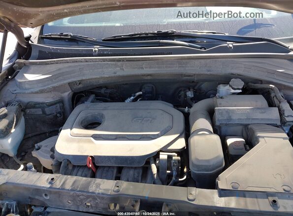 5NMS3CAD0LH179521 2020 HYUNDAI SANTA FE Gray Вид ззаду