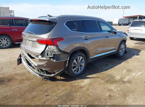 5NMS3CAD0LH179521 2020 HYUNDAI SANTA FE Gray Задня права чверть