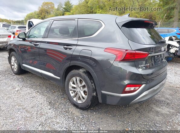 5NMS3CAD0LH284205 2020 HYUNDAI SANTA FE Gray Задня ліва чверть