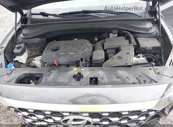 5NMS3CAD0LH284205 2020 HYUNDAI SANTA FE Gray Вид ззаду