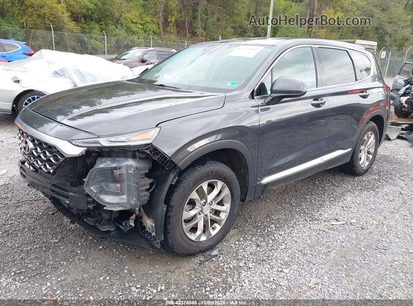 5NMS3CAD0LH284205 2020 HYUNDAI SANTA FE Gray Передня ліва чверть