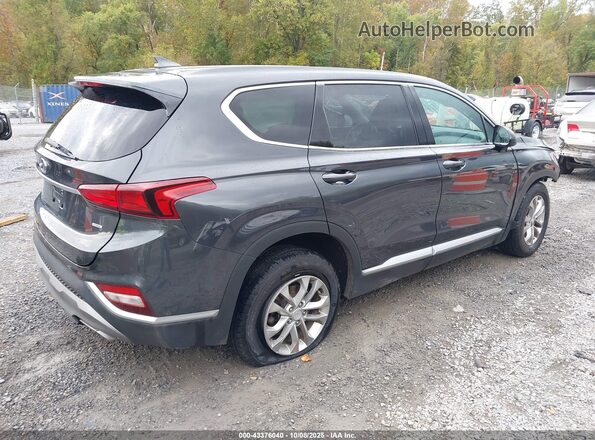 5NMS3CAD0LH284205 2020 HYUNDAI SANTA FE Gray Задня права чверть