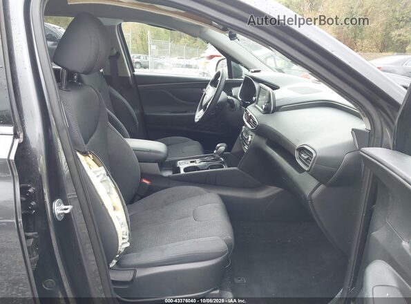5NMS3CAD0LH284205 2020 HYUNDAI SANTA FE Gray Вид салону спереду