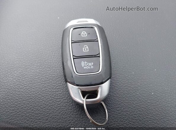 5NMS3CAD0LH284205 2020 HYUNDAI SANTA FE Gray Вид панелі приладів