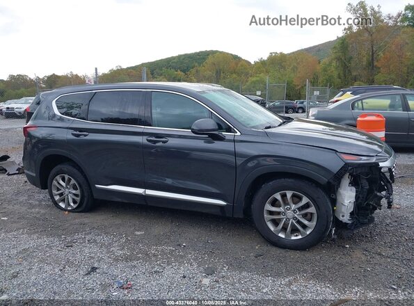 5NMS3CAD0LH284205 2020 HYUNDAI SANTA FE Gray Вид задньої частини салону