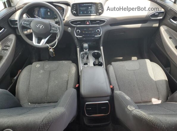5NMS3CAD1LH139710 2020 HYUNDAI SANTA White წინა პანელის ხედი