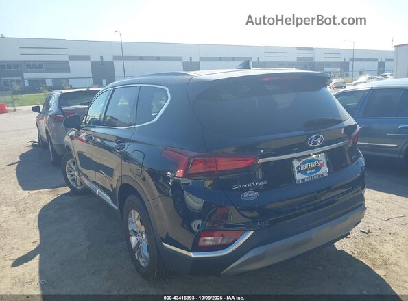 5NMS3CAD1LH220187 2020 HYUNDAI SANTA FE Черный Задняя левая четверть
