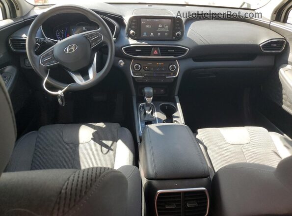 5NMS3CAD1LH250399 2020 HYUNDAI SANTA White Dashboard view
