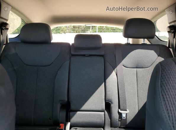 5NMS3CAD1LH250399 2020 HYUNDAI SANTA White Rear seats view