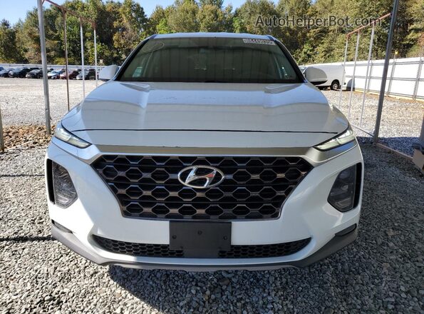 5NMS3CAD1LH250399 2020 HYUNDAI SANTA White Front view