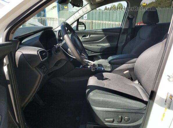 5NMS3CAD1LH250399 2020 HYUNDAI SANTA White Front interior view