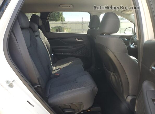 5NMS3CAD1LH250399 2020 HYUNDAI SANTA White Rear interior view