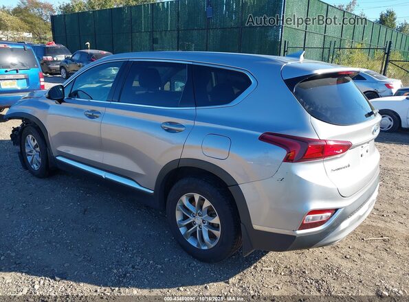 5NMS3CAD2LH215578 2020 HYUNDAI SANTA FE Серебряный Задняя левая четверть