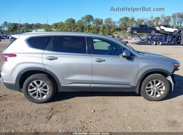 5NMS3CAD2LH215578 2020 HYUNDAI SANTA FE Серебряный Вид задней части салона