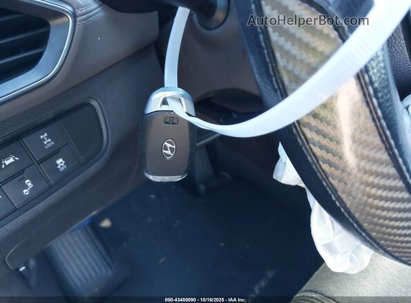 5NMS3CAD2LH215578 2020 HYUNDAI SANTA FE Серебряный Вид панели приборов