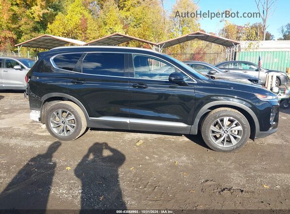 5NMS3CAD3LH193414 2020 HYUNDAI SANTA FE Black Vista interior trasera