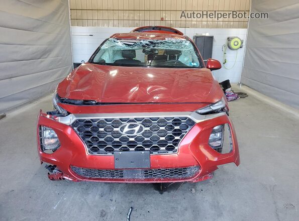 5NMS3CAD3LH203231 2020 HYUNDAI SANTA Orange Widok z przodu
