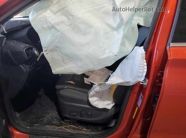 5NMS3CAD3LH203231 2020 HYUNDAI SANTA Orange Widok wnętrza z przodu