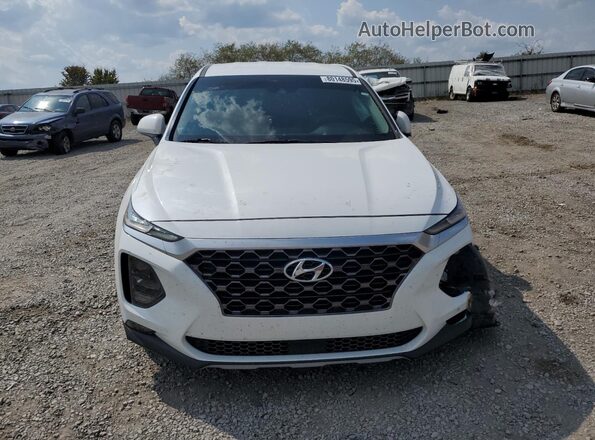5NMS3CAD3LH214259 2020 HYUNDAI SANTA White Դիմացի տեսք
