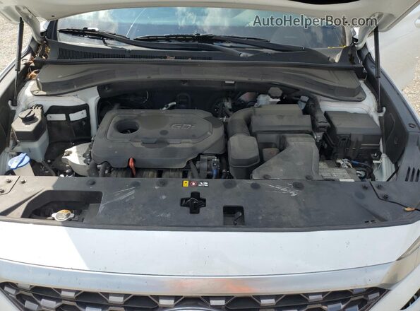 5NMS3CAD3LH214259 2020 HYUNDAI SANTA White Շարժիչի բաժամունքի տեսք