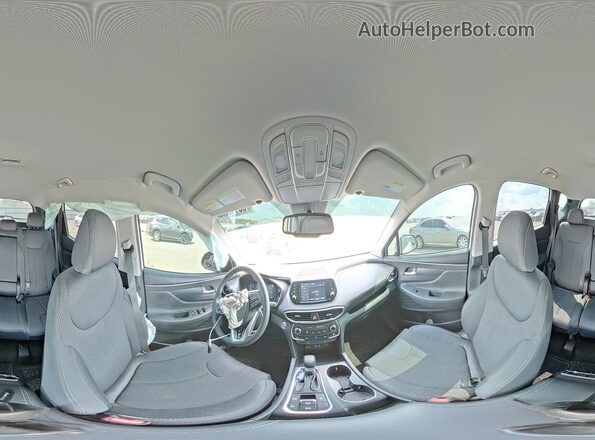 5NMS3CAD3LH214259 2020 HYUNDAI SANTA White Սալոնի 360 աստիճան տեսք