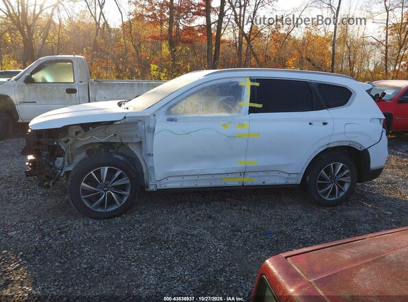 5NMS3CAD4KH059848 2019 HYUNDAI SANTA FE Белый Панорамный вид салона 360°