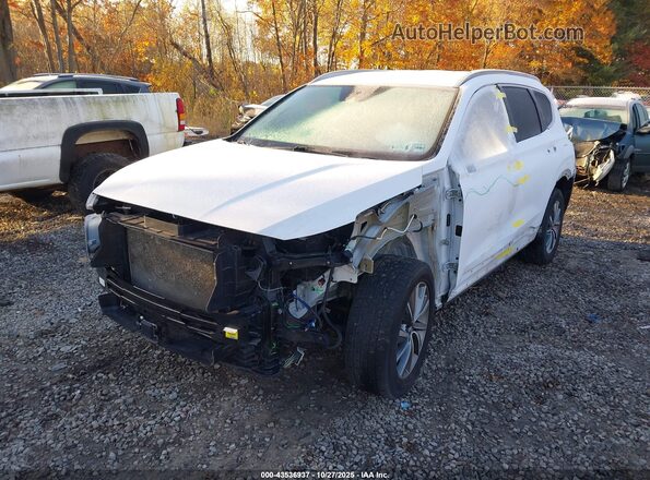 5NMS3CAD4KH059848 2019 HYUNDAI SANTA FE Белый Вид спереди