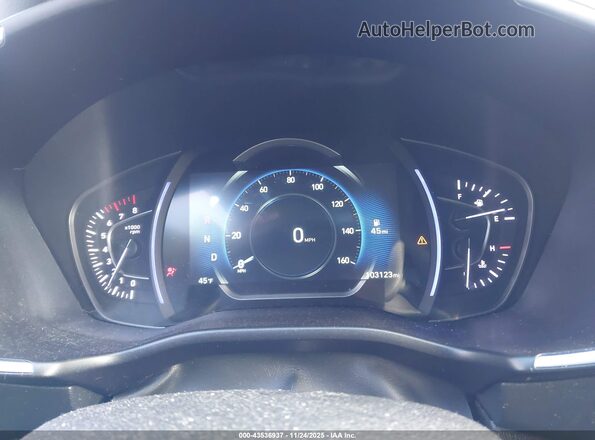 5NMS3CAD4KH059848 2019 HYUNDAI SANTA FE Белый Вид задних сидений