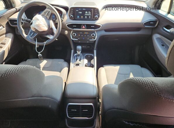 5NMS3CAD6LH238720 2020 HYUNDAI SANTA Gray Առջևի վահանակի տեսք