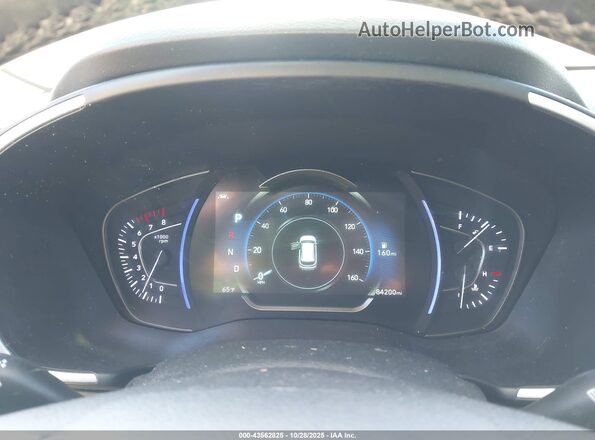 5NMS3CAD6LH270261 2020 HYUNDAI SANTA FE Серебряный Вид задних сидений