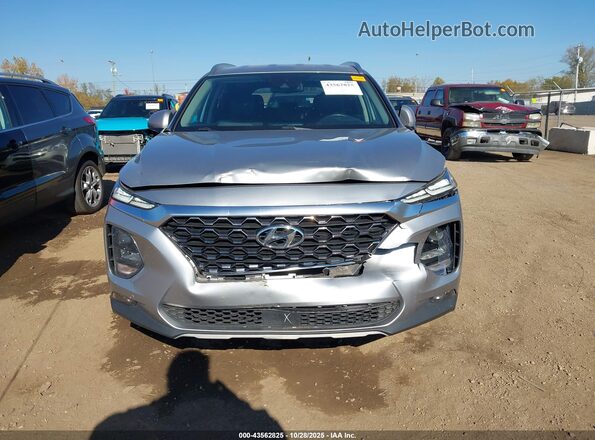 5NMS3CAD6LH270261 2020 HYUNDAI SANTA FE Серебряный Вид щитка приборов