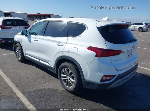 5NMS3CAD8LH216508 2020 HYUNDAI SANTA FE Белый Задняя левая четверть