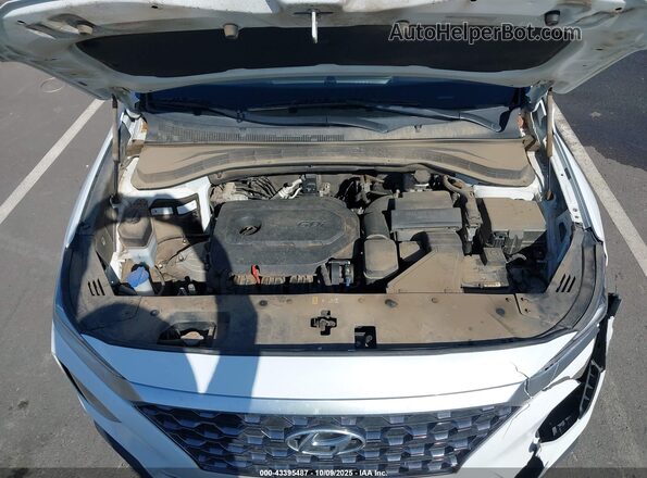 5NMS3CAD8LH216508 2020 HYUNDAI SANTA FE Белый Вид сзади