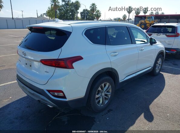 5NMS3CAD8LH216508 2020 HYUNDAI SANTA FE Белый Задняя правая четверть