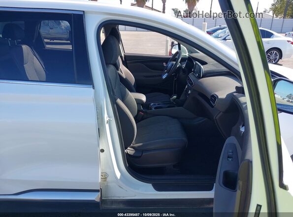 5NMS3CAD8LH216508 2020 HYUNDAI SANTA FE Белый Вид салона спереди